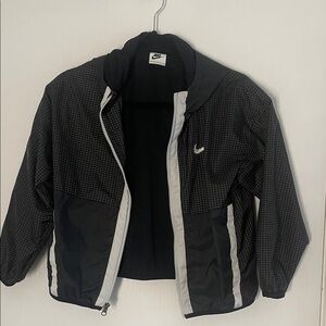 Nike Black and White Windbreaker